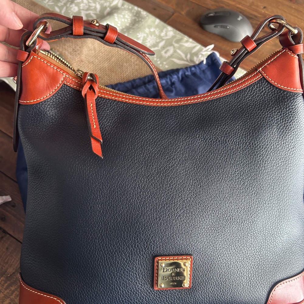 Dooney and Bourke Pebble Hobo - Picture 9 of 14